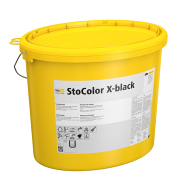 Матовая фасадная краска StoColor X-Black