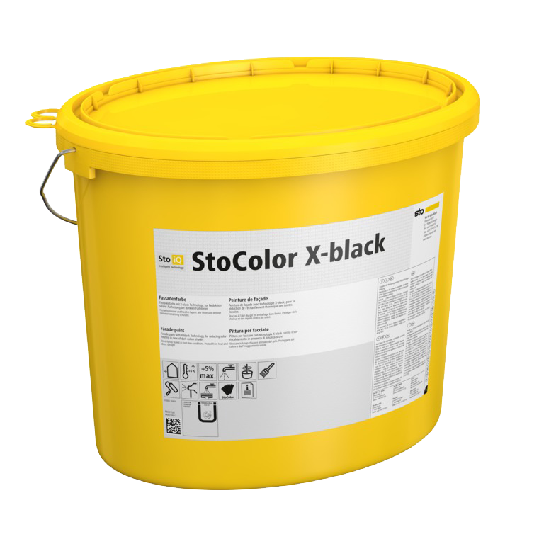 Матовая фасадная краска StoColor X-Black